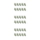thumbnail image 4 of Inteprter 10 piezas de hojas de sauce artificiales, ramo de plantas, hojas, autoensamblaje para , arreglos de boda, adornos Type1 NO1, 4 of 6
