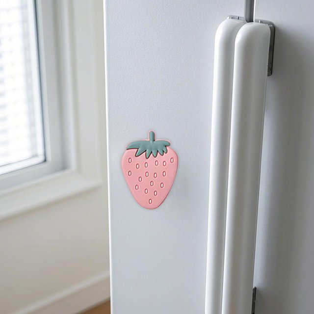 asddcavvf Soft Refrigerator With Cartoon Fruit Stickers Cartoon Fruit Fridge Cute Design Durable Easy To Clean Ideal For Kids in The Middle Stickers