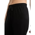 thumbnail image 3 of Champion Women’s Lightweight Lounge Capri Pants with “C” Logo, Standard Fit, Cotton-Blend Fabric, Sizes S-XXL, 3 of 5