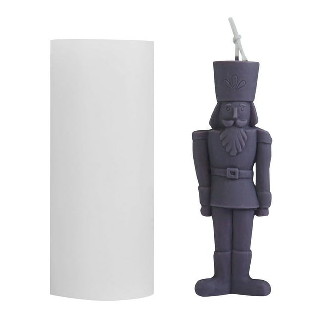 Moule en Silicone Simplifié en Forme Humaine pour Bougie