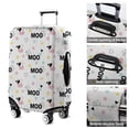 thumbnail image 5 of White Cow Moo Pattern Luggage Cover Fashion Suitcase Cover Baggage Covers Fit 25-28 Inch Luggage (Go Travel), 5 of 5