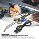 thumbnail image 4 of Kit de soldador eléctrico, pistola de temperatura de hierro eléctrico de alta potencia, herramienta de soldadura de hierro, 220V, 150W (enchufe de la UE) JFHHH pequeña, 4 of 5
