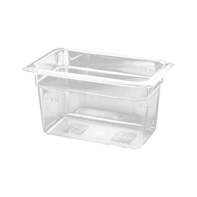 EGNMCR Fresh Preservation Box, Acrylic Cold Dish Tray, Selection Basin, Multi-purpose Catering, Fast Food Restaurant, Several Basins dish tray
