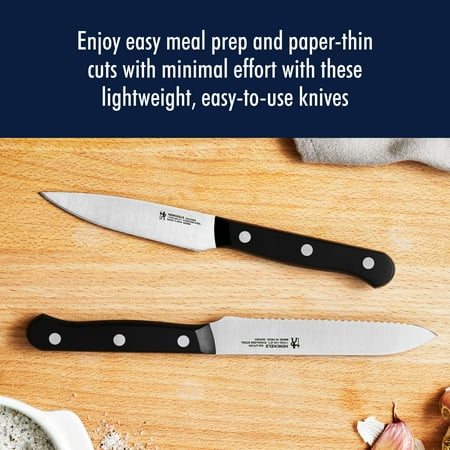Henckels Solution 7-pc Knife Block Set - Black
