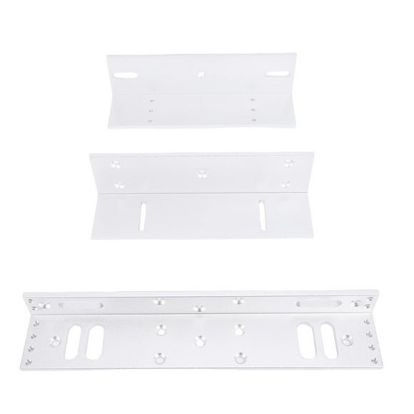 Soporte de Coincidencia de Bloqueo Electromagnético, Aleación de Aluminio Alta Resistencia Al Soporte Z y L Para Bloqueo de Electromagnet de 280 kg para control de Accesso de Una