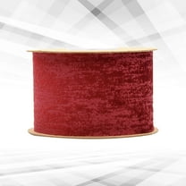 WEUVEB Elegant Dark Red Ribbon Roll for Home Crafting and DIY Projects