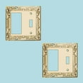 thumbnail image 2 of 2 Victorian Switch Plate GFI Toggle PVD Solid Brass | Renovator's Supply, 2 of 2