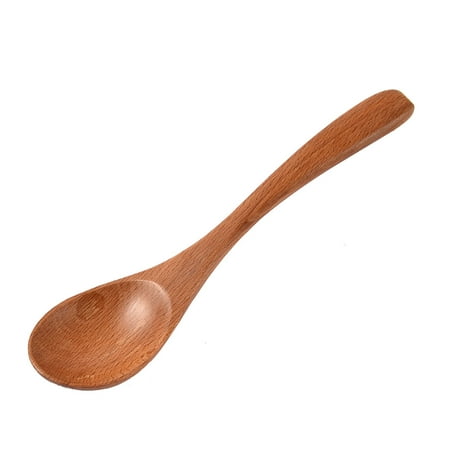 - Home Kitchen Beech Wood Coffee Afternoon Tea Wooden Spoon Brown 16 cm Long