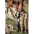 thumbnail image 2 of Bosch, Hieronymus 14x18 Gold Ornate Wood Framed with Double Matting Museum Art Print Titled - Garden of Earthly Delights - Detail #4, 2 of 4