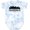 Tie Dye Blue, variant on Inktastic Philadelphia Pennsylvania City Skyline Boys or Girls Baby Bodysuit