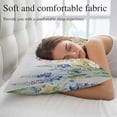 thumbnail image 5 of Floral Hummingbird Pillow Covers 12"x20", Spring Watercolor Flowers Soft Brushed Microfiber Breathable Throw Pillow Covers, Decorative Pillowcase with Zipper for Couch Sofa Bedroom Living Room, 5 of 9