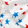 thumbnail image 4 of Gubotare Fourth of July Baby Girl Bodysuit Baby Girl Romper Baby Cute Bodysuit Jumpsuit One-Piece Clothes 0 3 6 9 12 18 24 Months (White,Size 6-12 Months), 4 of 7