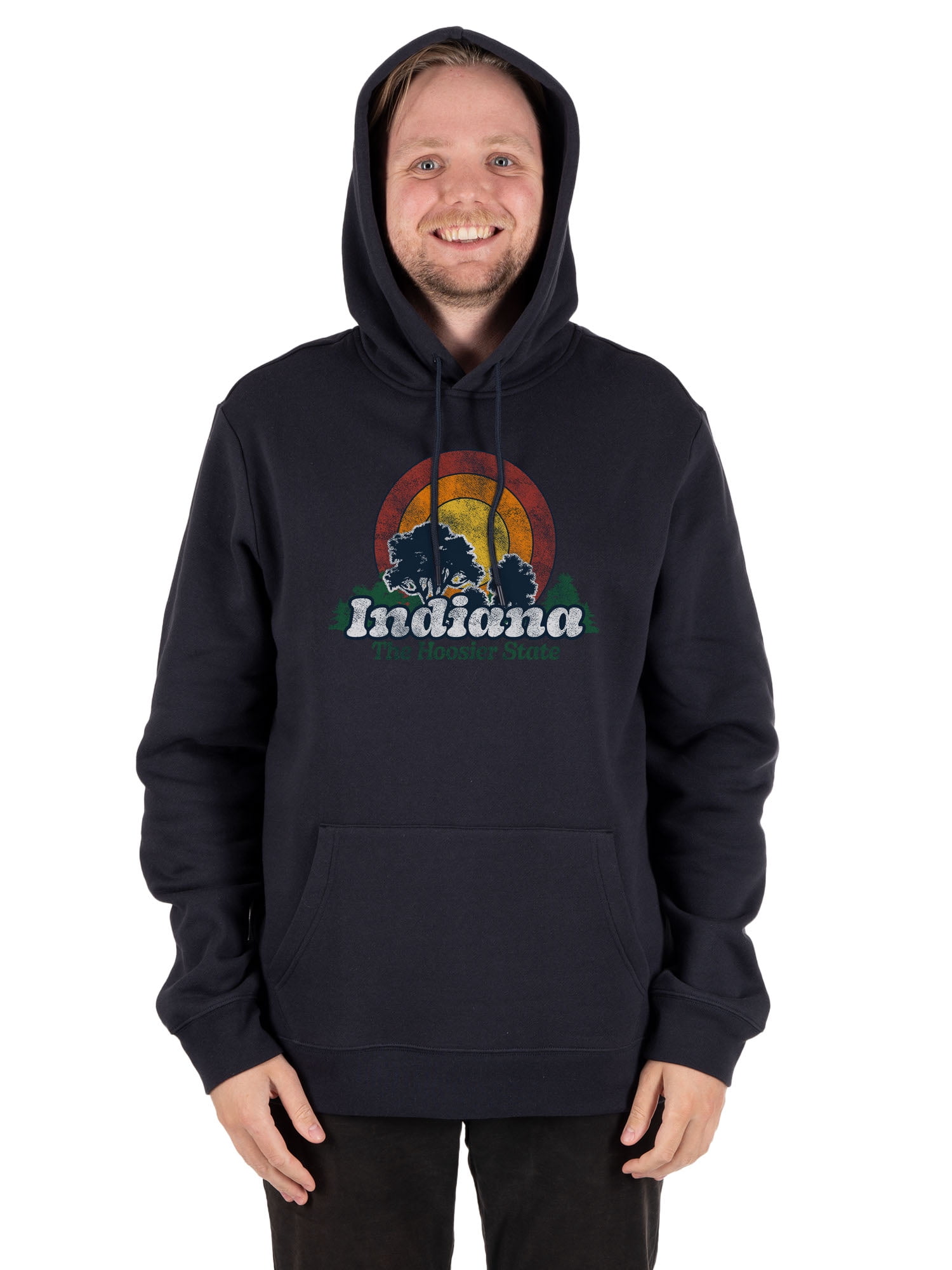 Unisex Custom State Indiana Hoodie Pullover Sweatshirt from Home Free, Sizes S-2XL