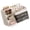 White, variant on Giaone Efficient Makeup Storage With Compartments for Cosmetics Transparent ABS Box Practical Compact Display Case