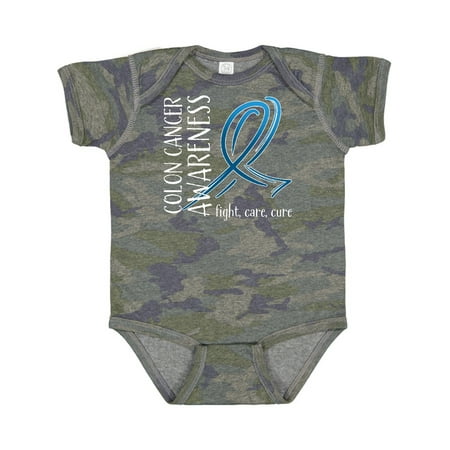 

Inktastic Colon Cancer Awareness- Fight Care Cure Gift Baby Boy or Baby Girl Bodysuit