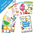 thumbnail image 1 of JUNWELL Blue Cartoon-Themed DIY Paper Cutting Book For Youngsters - Fun Craft Activity Set For Parent-Youngsters Bonding And Kindergarten Learning, 1 of 7