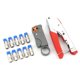 thumbnail image 4 of BESTYASH 10Ud Herramienta Crimpadora Para Cable Coaxial Rg6 Con Alicates Ajustables Y Mango Antideslizante, 4 of 6