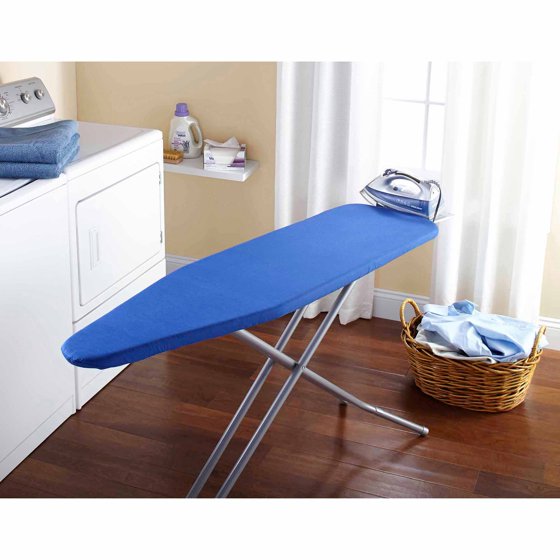 Mainstays Basic Ironing Board Replacement Pad and Cover, Stadium Blue