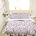 thumbnail image 1 of 3D Floral Pattern Quilt Cover Set Ropa de Cama Set Funda Nórdica Fundas de almohada A005 Lqh, 1 of 3