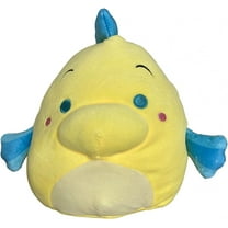 Squishmallows Official Kellytoy Disney Characters Squishy Soft Stuffed Plush Toy (10 Inch, Flounder)