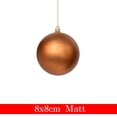 thumbnail image 3 of Adornos de bolas navideñas de 8 cm, 10 cm, 12 cm y 20 cm, adornos para árbol de Navidad, colgantes, regalos de Año Nuevo, decoración para fiestas en el hogar, 3 of 5