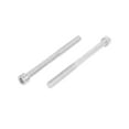 thumbnail image 3 of Unique Bargains M8x100mm Stainless Steel Half Thread Hex Socket Head Cap Screws Bolts 5Pcs, 3 of 4