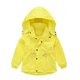 thumbnail image 1 of Gibobby Chamarra niñaAbrigo de invierno para niños y niñas con bolsillo, chaqueta con capucha, cremallera para niños pequeños, prendas de vestir a de vie(Amarillo, 4-5 Años), 1 of 4