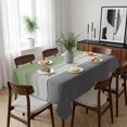 thumbnail image 6 of Sage Green Gray Table Cloth Waterproof Tablecloths, Vintage Country Ombre Chic Wooden Grain Tablecloth Dining Table Cover for Kitchen Party Tabletop Outdoor, Rectangle Tablecloth 60x84 Inch, 6 of 9