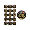 thumbnail image 2 of Ohmyroo Black Gold Theme Happy New Year 2026 Disposable Paper Plates Cups Napkins Cutlery Party, 2 of 6