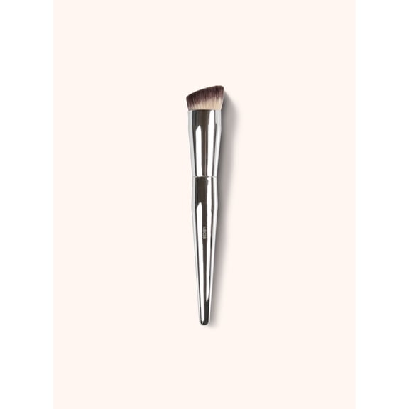 Silver Flat Angled Brush