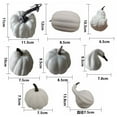 thumbnail image 3 of Chmadoxn 8PCS Artificial Pumpkins Décor Fall Harvest Thanksgiving/Halloween Holiday Farmhouse Decorations for Home, 3 of 7