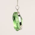 thumbnail image 3 of GEMHUB 19.50 Gram Green Amethyst Gemstone Pendant, Oval Shape 925 Sterling Silver Pendant For Women, 3 of 4