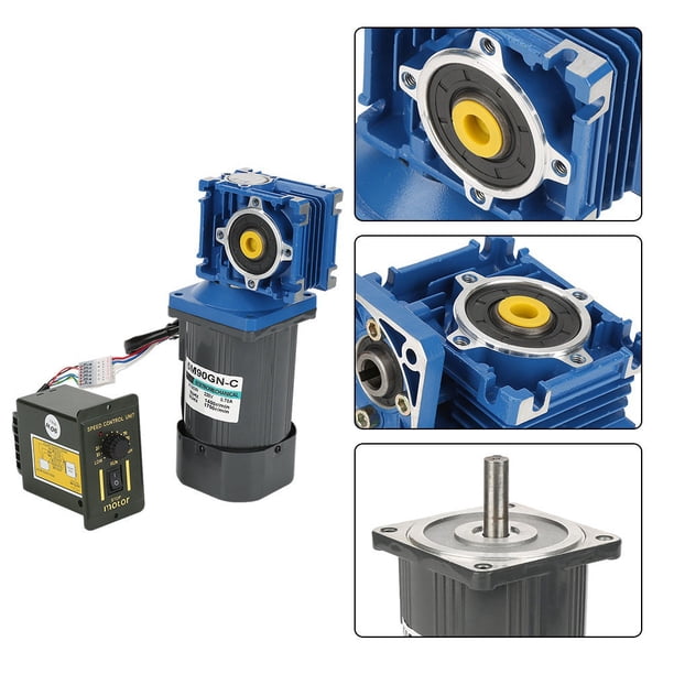Motor De Engranajes, Alta Torsión Buena Resistencia Al Desgaste Motor De Engranajes De CA De Funcionamiento Más Suave Para Maquinaria Automática Para Maquinaria De Alimentos