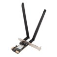 thumbnail image 1 of Tarjeta de Red Inalmbrica, PCIEX1 MT7925 2.4G 5G 6G Alta Velocidad Adaptador de Tarjeta de Red Inalámbrica 5400mbps de Baja Latencia Mu Mimo para Trabajo, 1 of 7