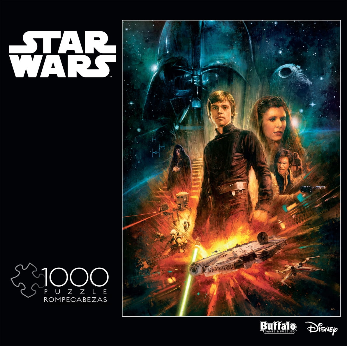 Buffalo Games 1000-Piece Star Wars The Destiny of a Jedi Adult Interlocking Jigsaw Puzzle