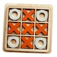 thumbnail image 2 of Juego grande de Tic Tac Toe, juego de mesa de madera rústica, juego de mesa de madera Tic Tac Toe, juegos familiares para niños adultos, 2 of 5