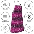 thumbnail image 5 of Kdxio Snowflakes And Christmas Apron with Pockets Adjustable Kitchen Aprons for Men Women Waterproof Aprons for Cooking,Drawing,Crafting, Baking Household Cleaning, 5 of 5