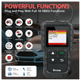 thumbnail image 2 of Escaner Automotriz Bloosom  Obd2 Multimarca Motor Negro, 2 of 4