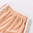 thumbnail image 3 of Cethrio Girls Summer Outfit Sets, Summer Breathable Sleeveless 2 PC Kids Clothing Sets Orange Size 1-2 T, 3 of 4