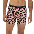 thumbnail image 2 of Disketp Leopard Men's Boxer Briefs Men’s Underwear Boxer Briefs for Men, 2 of 7