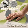 thumbnail image 6 of ODIKA 8'x10' Washable Area Rug Non-Shedding, Easy Care, Green Gray Geometric Decorative Contemporary Artistic with Abstract Motifs for King Size Bedroom Under Bed, Master Suite, 6 of 7