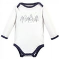 thumbnail image 3 of Touched by Nature Baby Boy Organic Cotton Long-Sleeve Bodysuits 5pk, Constellation, 0-3 Months, 3 of 6