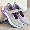 thumbnail image 2 of 2024 Zapatillas de tenis de malla transpirables para mujer, zapatos de punto, zapatos deportivos casuales para mujer, zapatillas de plataforma con agujeros para mujer, 2 of 4