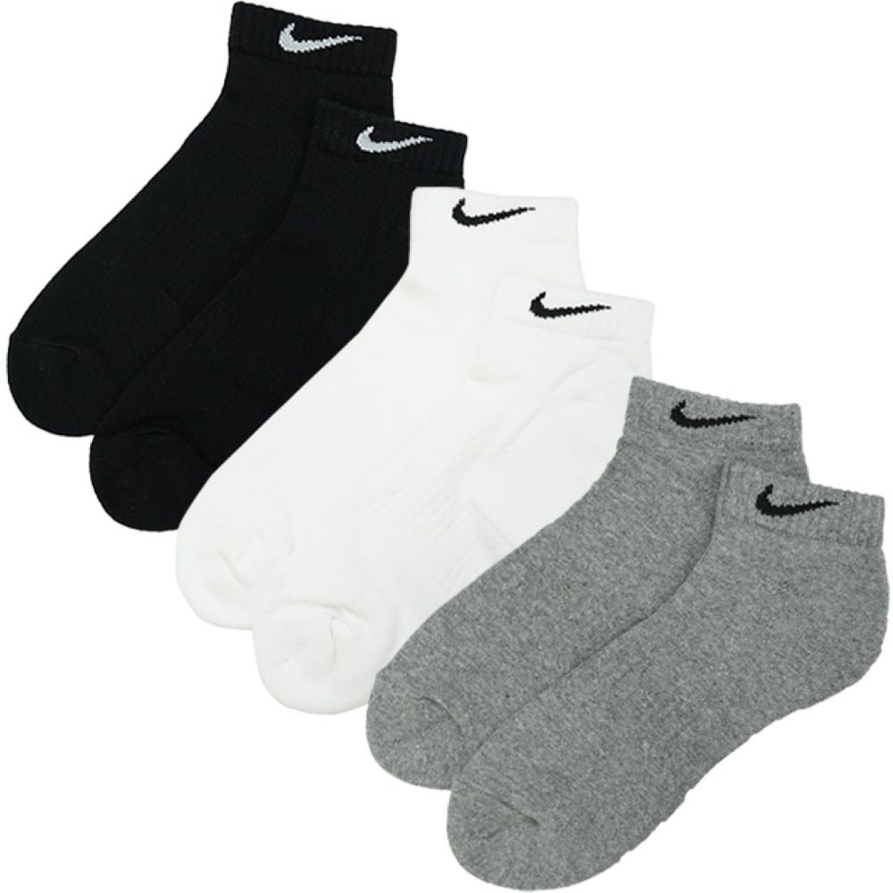 Nike Women's Everyday Cushion Low Cut Socks (3 Pair) Small SX7670-964 ...