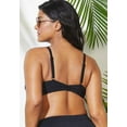 thumbnail image 2 of Swimsuits for All Women's Mentor Tie Front Bikini Top, 2 of 3