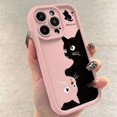 thumbnail image 3 of Sanrio Hello Kitty Cat Pom Purin TPU Soft Phone Case for iPhone 15 14 13 12 11 Pro Max XR XS X 7 8 Plus SE2 Silicone Cover Funda, 3 of 5