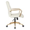 Baldwin Mid-Back Faux Leather Chair - Walmart.com