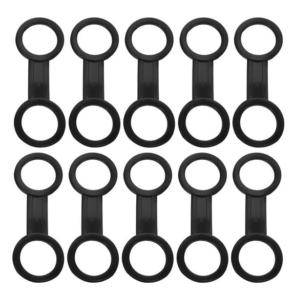 HOMEMAXS 10pcs Snorkel Mask Retainer Diving Snorkel Hooks Scuba Mask Strap Snorkeling Gear for Adults Set Snorkel Spare Part Accessories