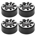 thumbnail image 1 of Buje de llantas de rueda Beadlock de aleación de aluminio, 57mm, 9 agujeros, con tuercas para coches trepadores de control remoto, titanio, 1 of 10