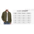 thumbnail image 3 of GIRUNS Men's Corduroy Jacket Long Sleeve Button Down Shirts Casual Shirt Jackets with Flap Pockets Brown 3XL, 3 of 7
